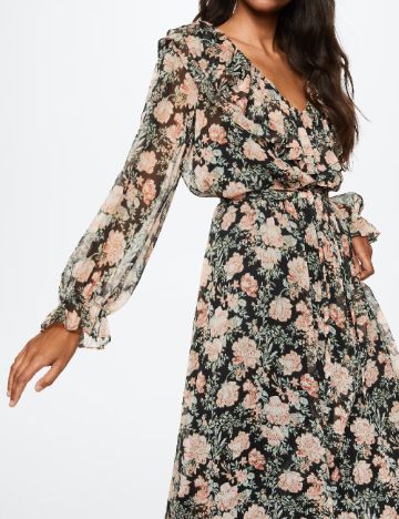 Rochie medie Mango, floral