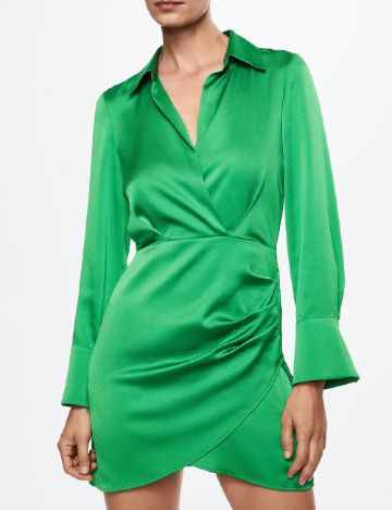 Rochie scurta Mango, verde