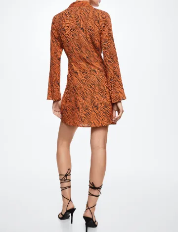 Rochie scurta Mango, animal print Animal print