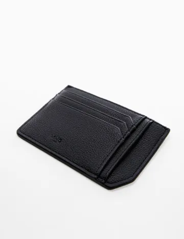 Portcard Mango, negru Negru