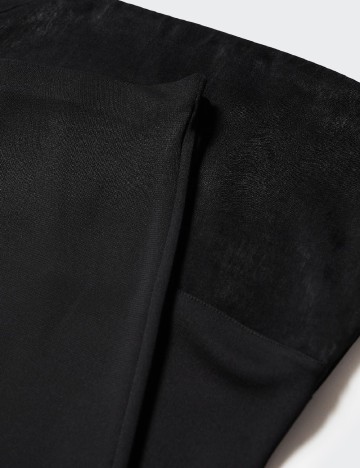 Pantaloni Mango, negru