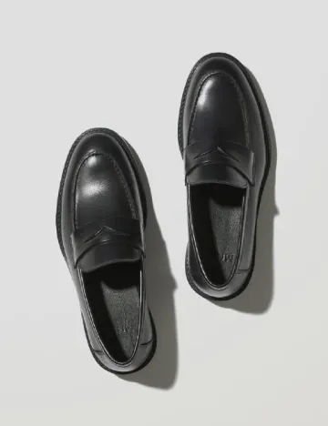 Mocasini Mango, negru Negru