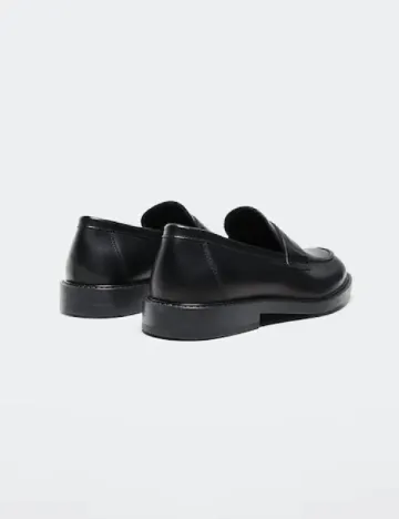 Mocasini Mango, negru Negru