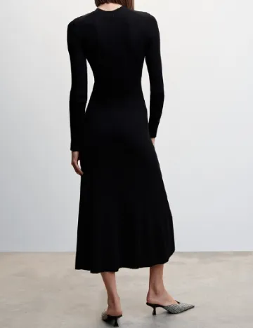 Rochie medie Mango, negru Negru