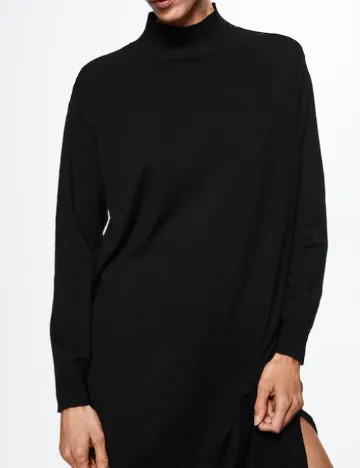 Rochie medie Mango, negru Negru