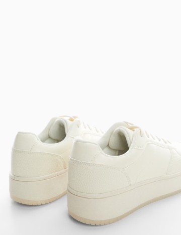 Adidasi Mango Kids, crem