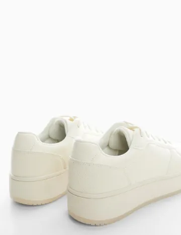 Adidasi Mango Kids, crem Crem