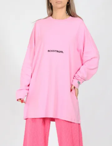 Bluza Oversize Noisy May, roz Roz