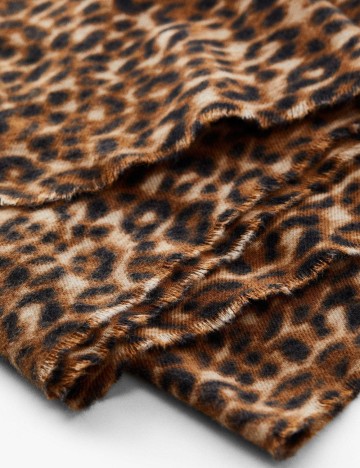 Fular Mango, animal print