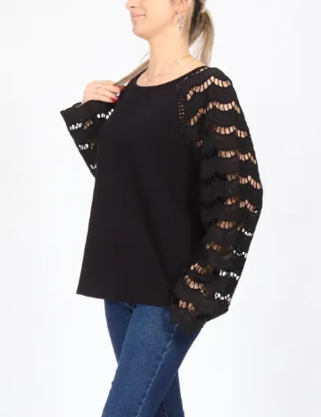 Bluza Vero Moda, negru Negru