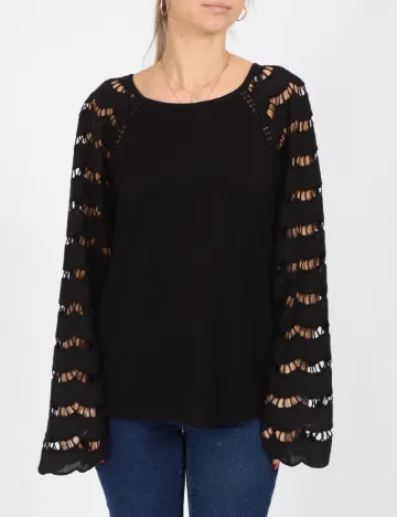 Bluza Vero Moda, negru Negru