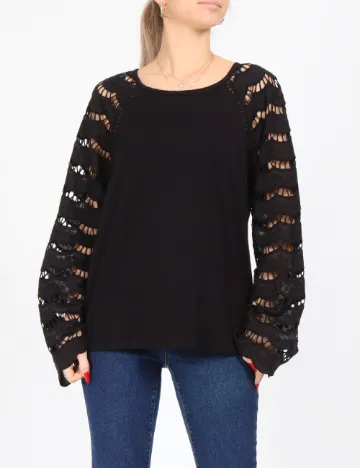 Bluza Vero Moda, negru Negru