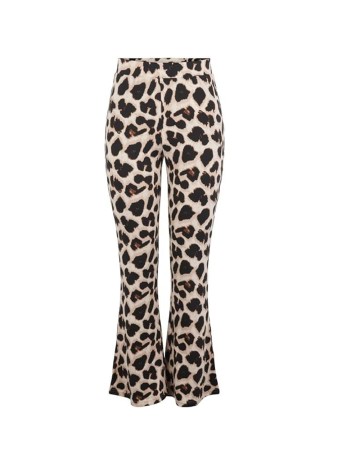 Pantaloni Pieces Plus Size, animal print