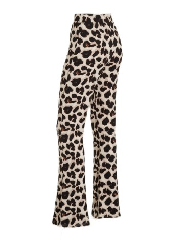 Pantaloni Pieces Plus Size, animal print