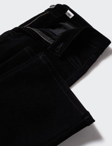 Pantaloni Mango, negru