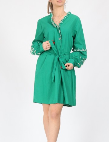 Rochie scurta Vero Moda, verde