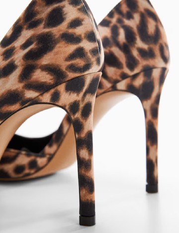 Pantofi Mango, animal print