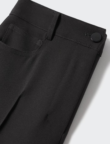 Pantaloni Mango, negru