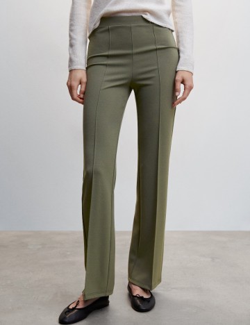 Pantaloni Mango, verde