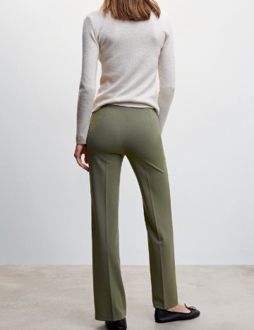 Pantaloni Mango, verde