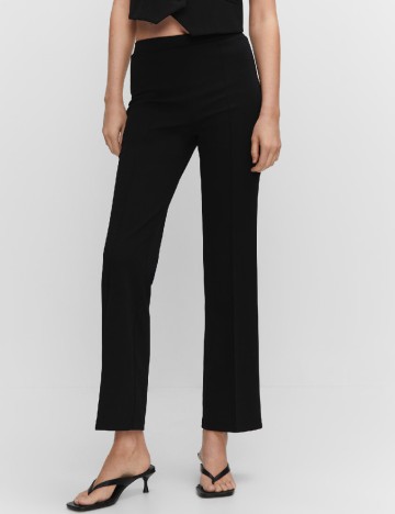 Pantaloni Mango, negru