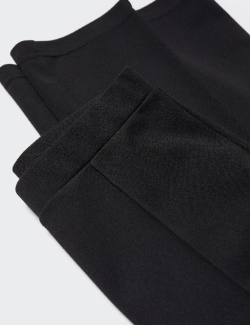 Pantaloni Mango, negru