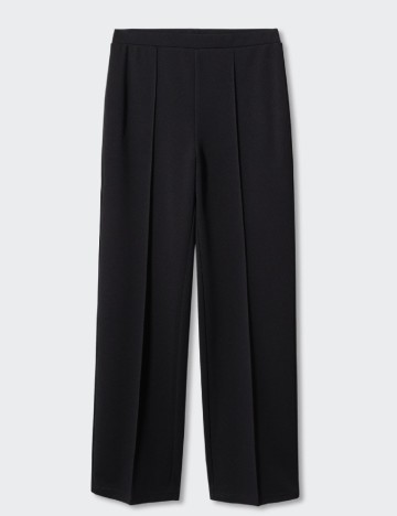 Pantaloni Mango, negru