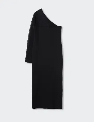 Rochie medie Mango, negru Negru