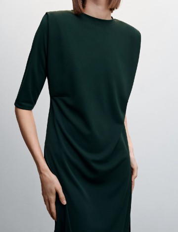 Rochie medie Mango, verde