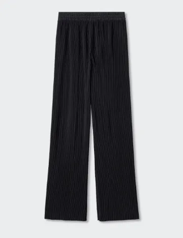 Pantaloni Mango, negru Negru