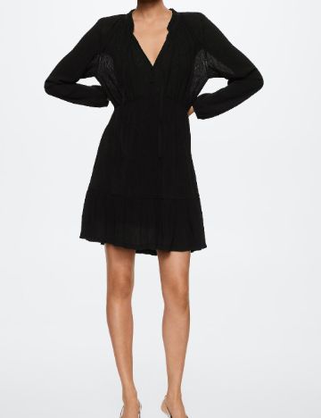 Rochie scurta Mango, negru