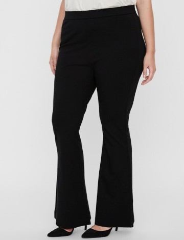 Pantaloni Vero Moda Curve, negru