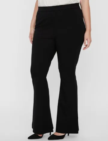 Pantaloni Vero Moda Curve, negru Negru