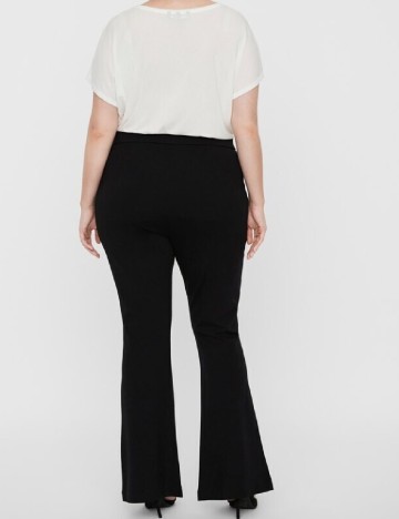 Pantaloni Vero Moda Curve, negru