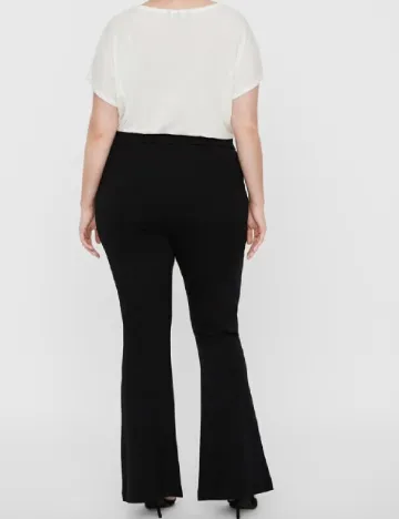 Pantaloni Vero Moda Curve, negru Negru