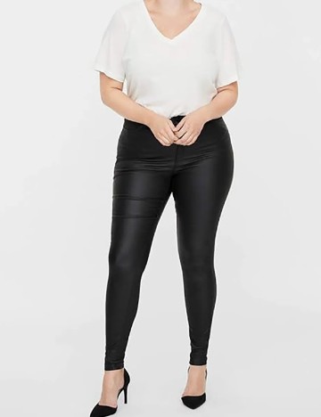 Pantaloni Vero Moda Curve, negru