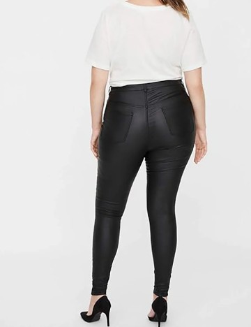 Pantaloni Vero Moda Curve, negru