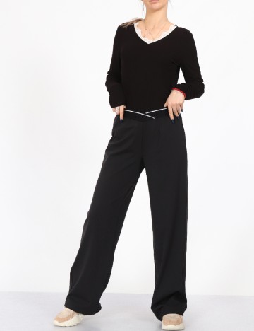 Pantaloni Only, negru