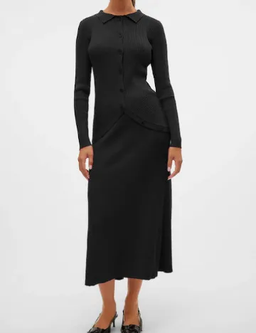 Fusta Vero Moda, negru Negru