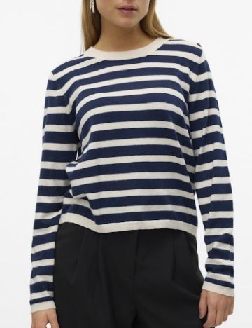 Bluza Vero Moda, bleumarin