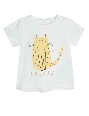 Tricou Cool Club, alb