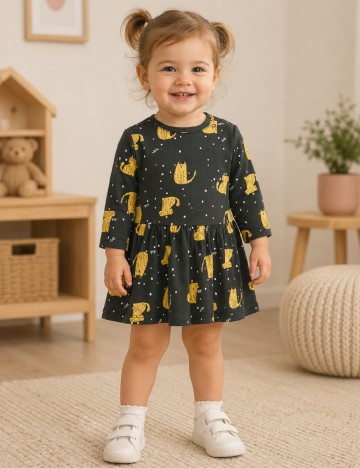 Rochie Cool Club, gri