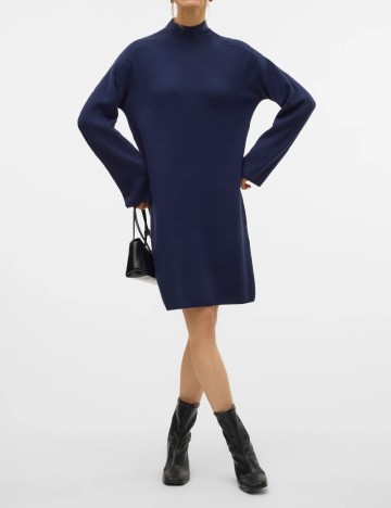 Rochie scurta Vero Moda, bleumarin