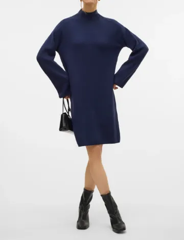 Rochie scurta Vero Moda, bleumarin Albastru