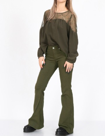 Pantaloni Only, verde