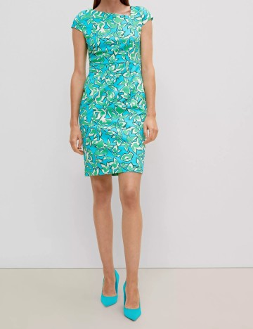 Rochie scurta Comma, bleu