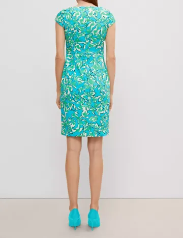 Rochie scurta Comma, bleu Albastru