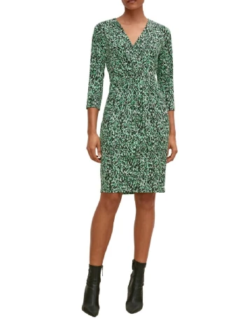 Rochie scurta Comma, verde Verde