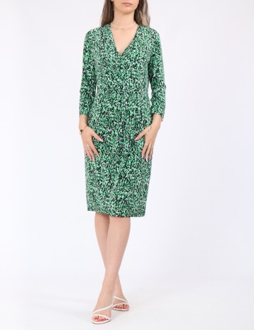 Rochie scurta Comma, verde