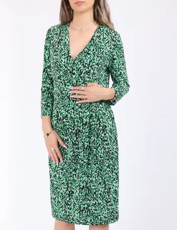 Rochie scurta Comma, verde